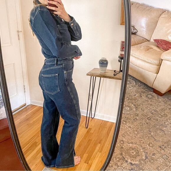 DL1961 Freja Denim Jumpsuit Skylark - Picture 6 of 10